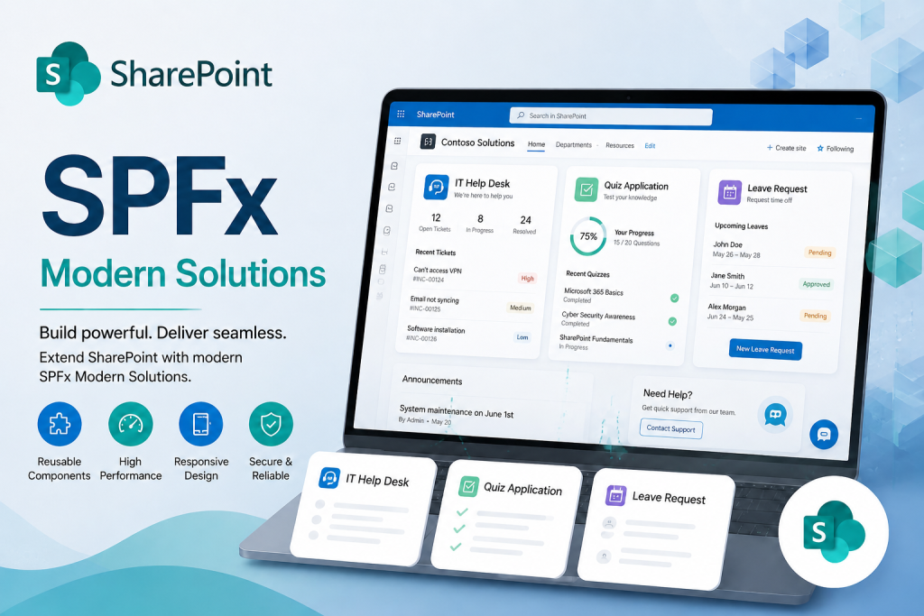 Modern SharePoint Framework (SPFx) Solutions for Digital Workplaces